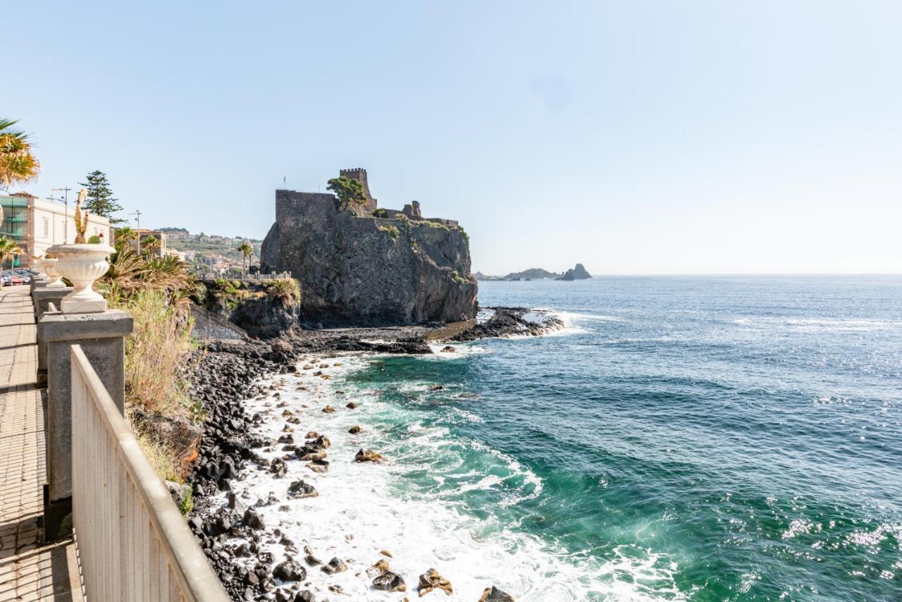 Castello Normanno Modern Sea View Apartment Aci Castello Eksteriør billede
